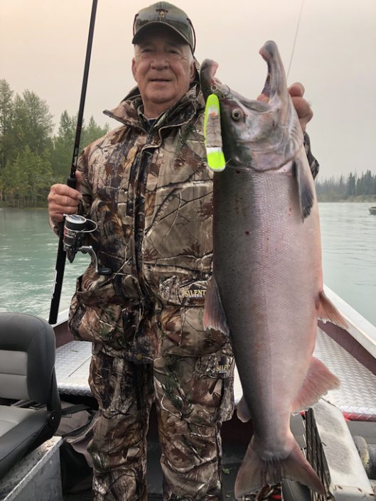 kenai river silver fishing